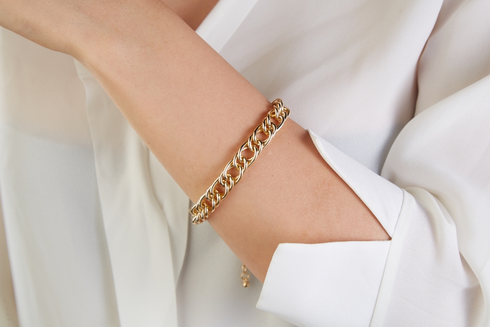 18k gold bracelets for work