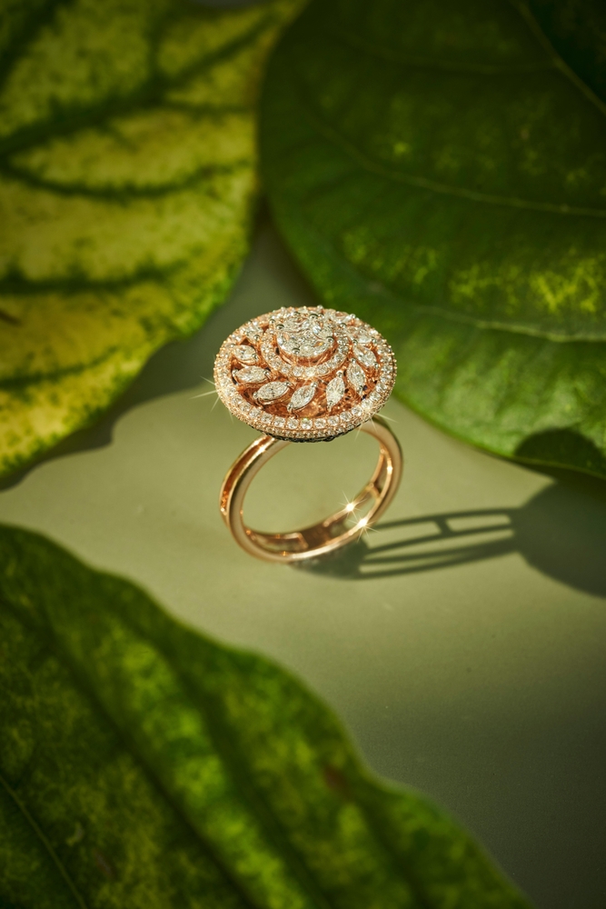 18k gold rings for office wear