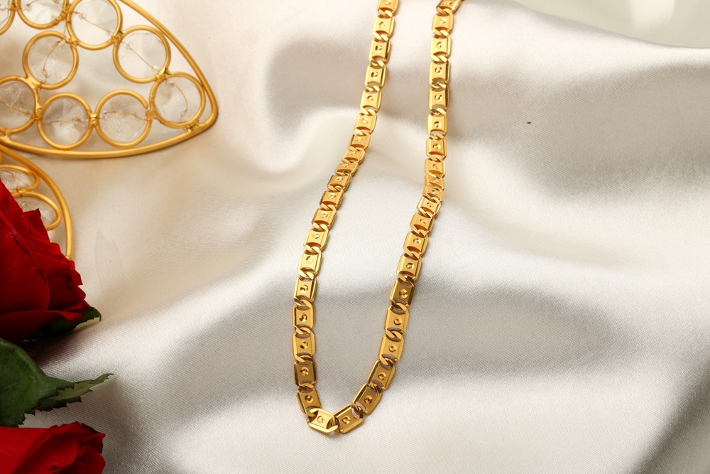 22k gold chain for men's daily use