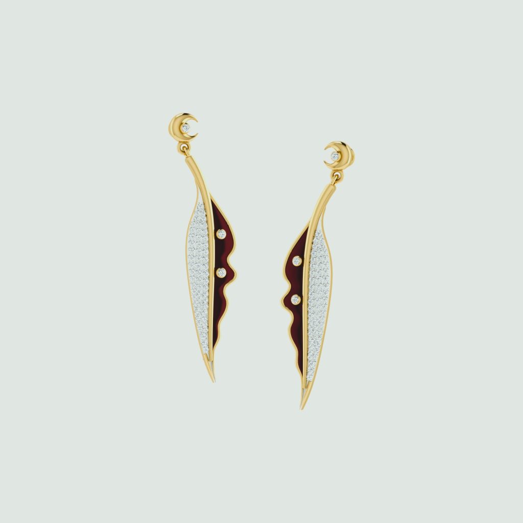 22k gold earring price in rajkot