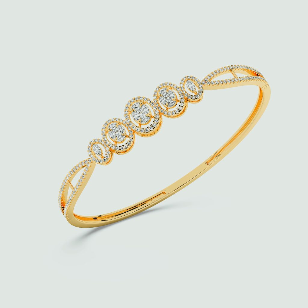 Buy simple gold bracelet for daily wear