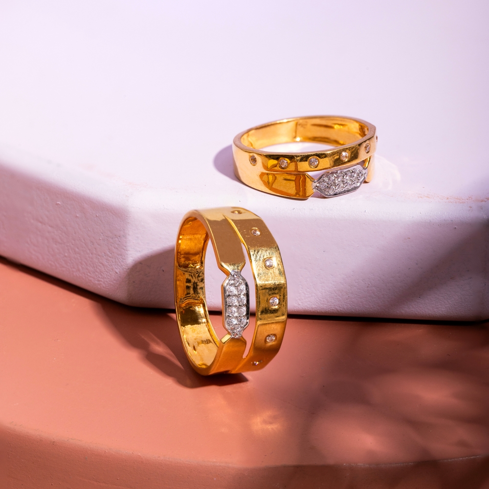 anniversary gold ring designs