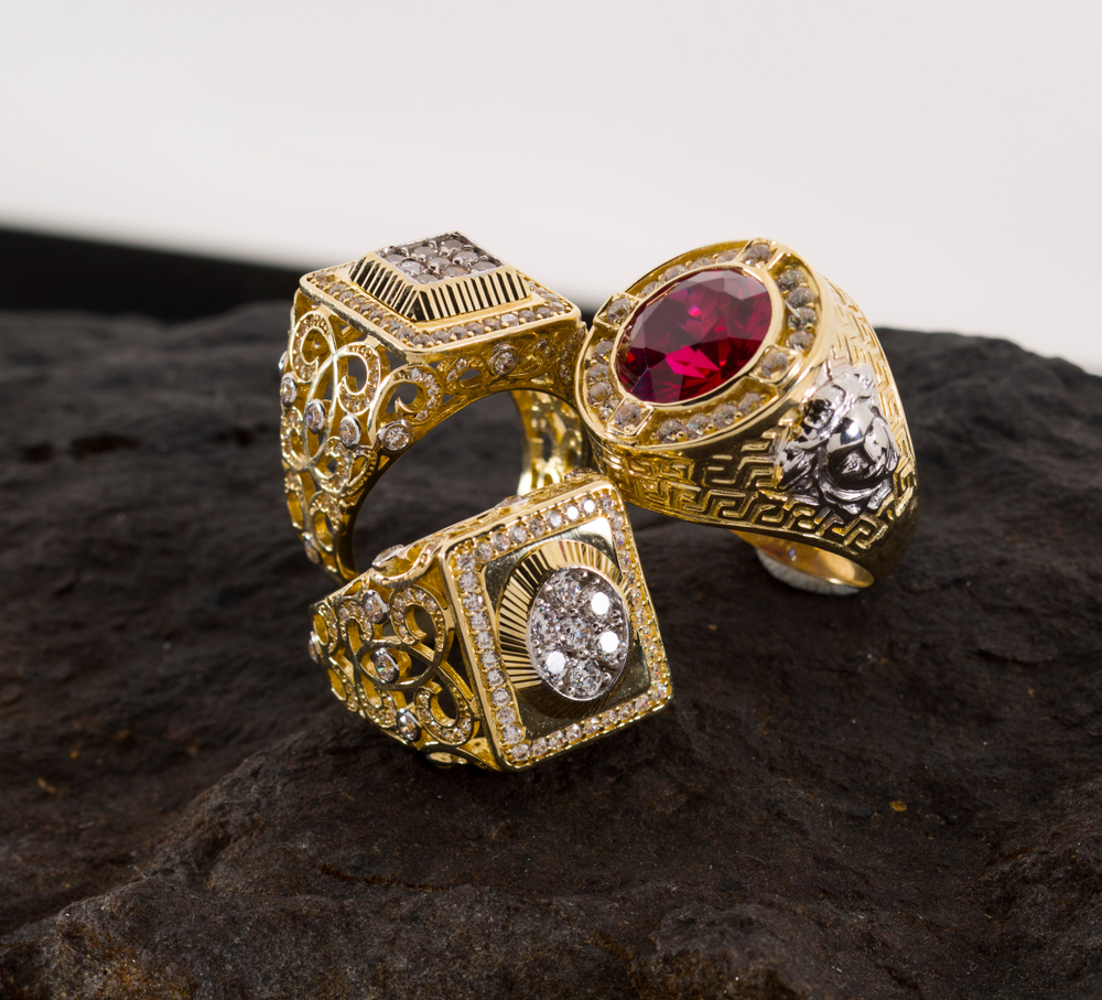 buy latest gold ring for men in rajkot