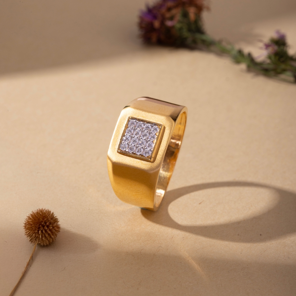 daily wear gold ring for men
