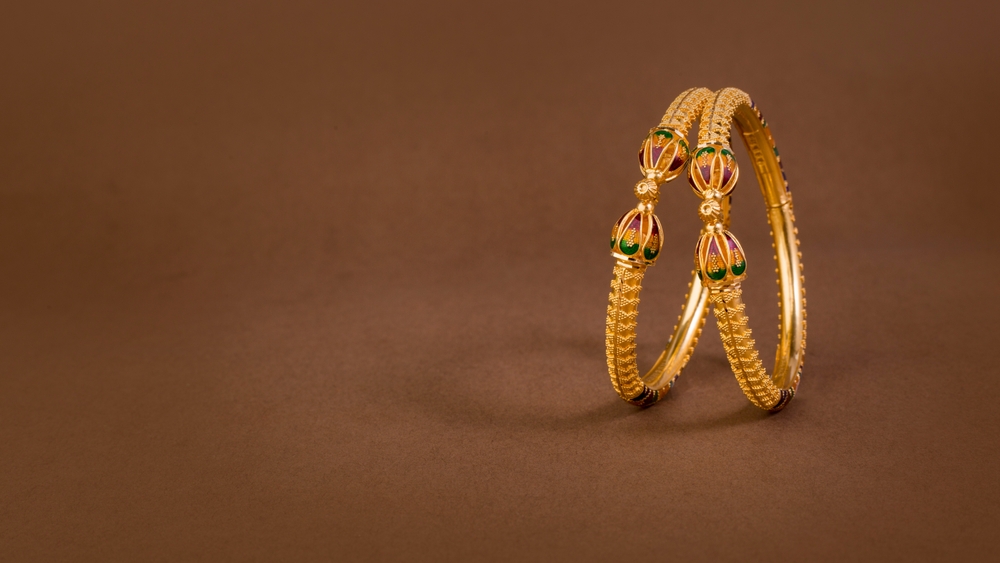 gold bangles for women