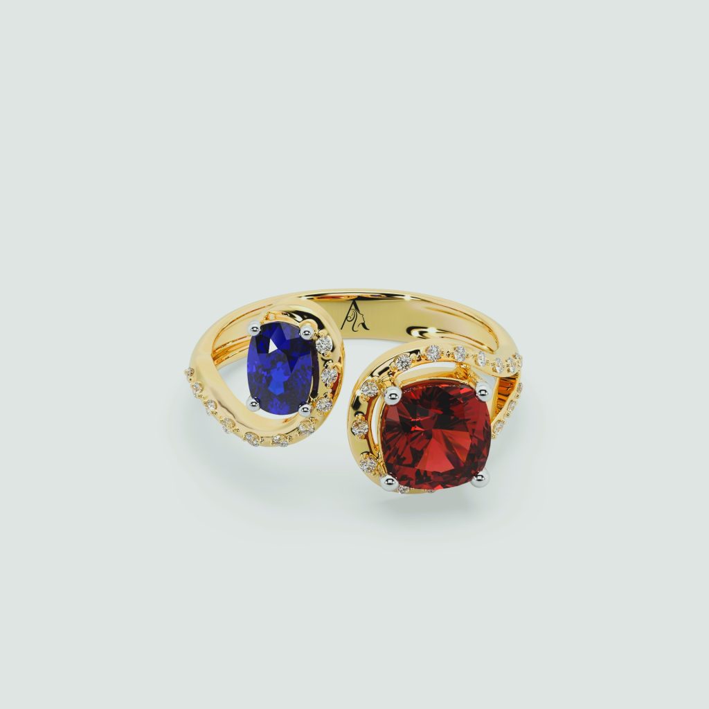 gold ring gift for wife's birthday