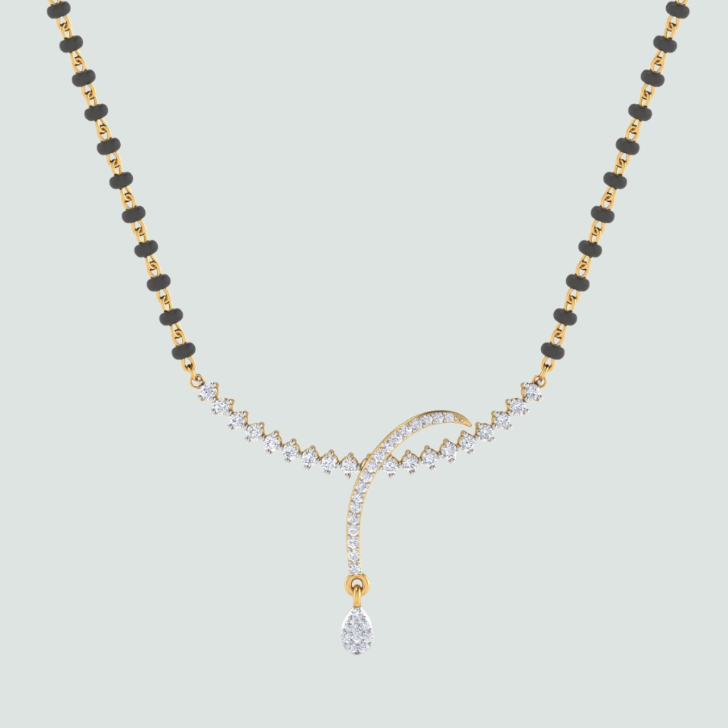 latest minimalist gold mangalsutra designs
