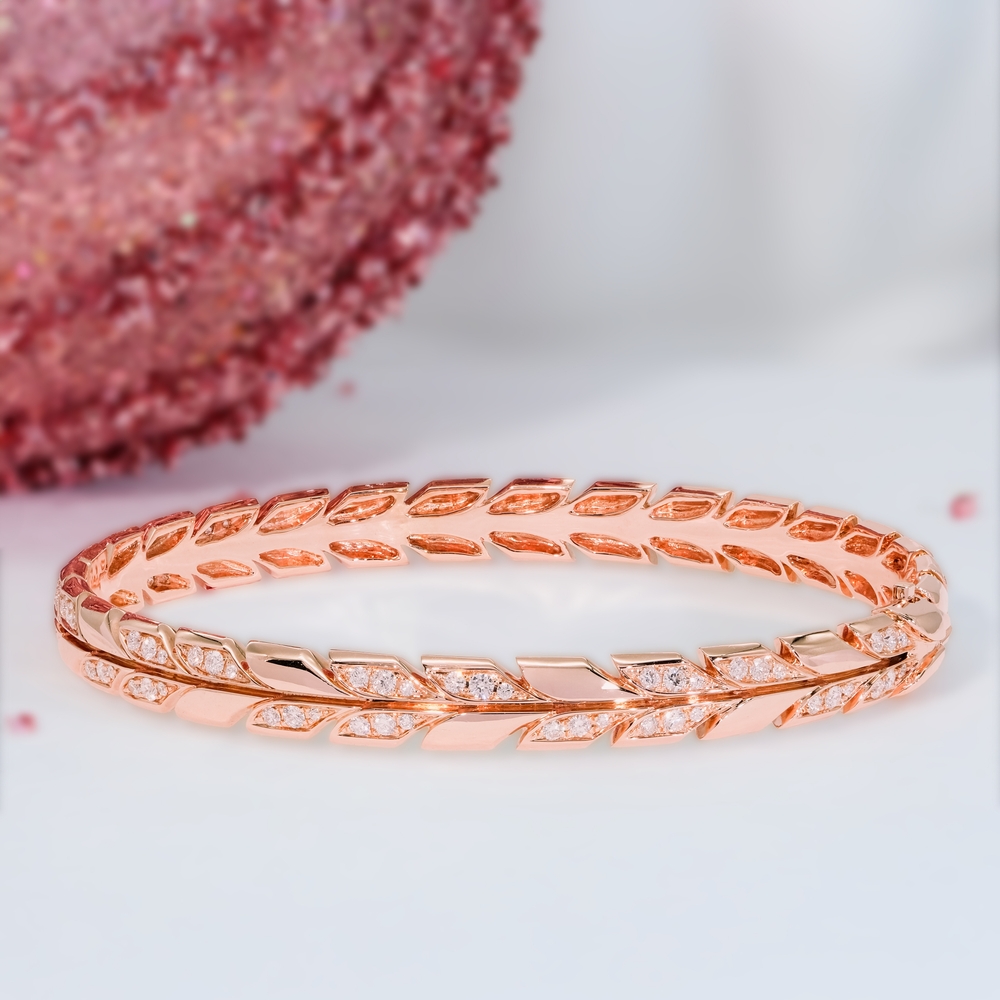 rose gold bangle