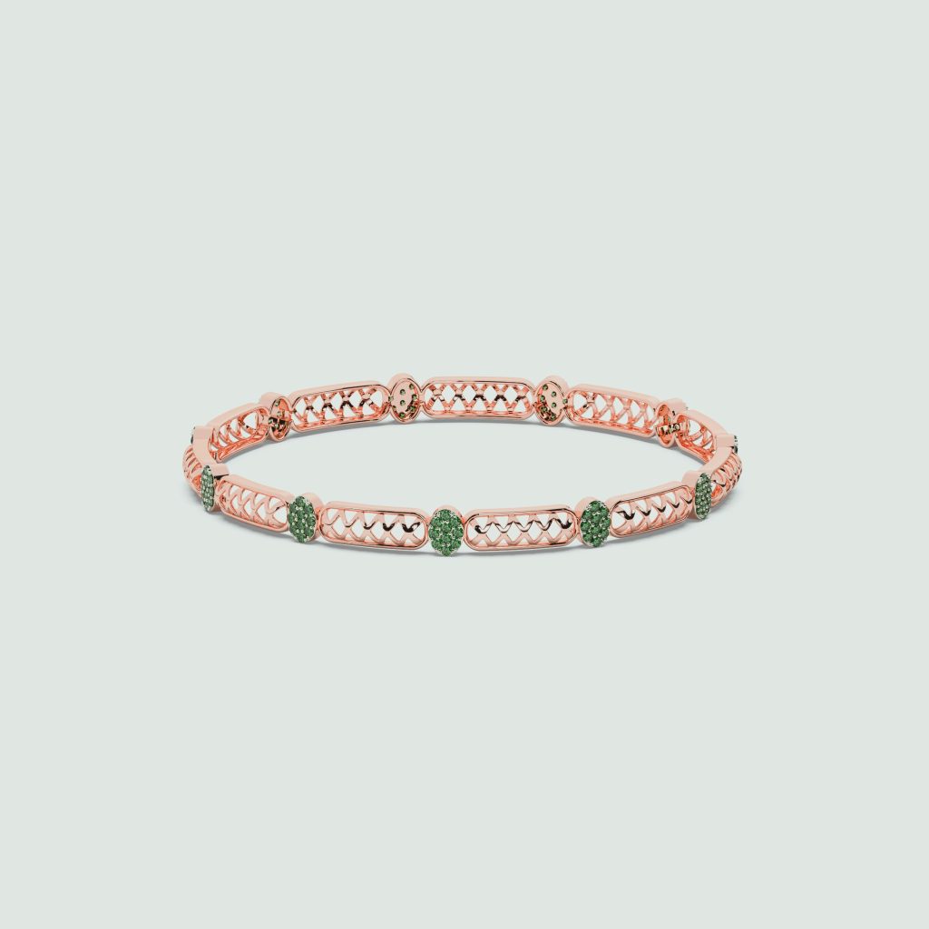 rose gold bangle